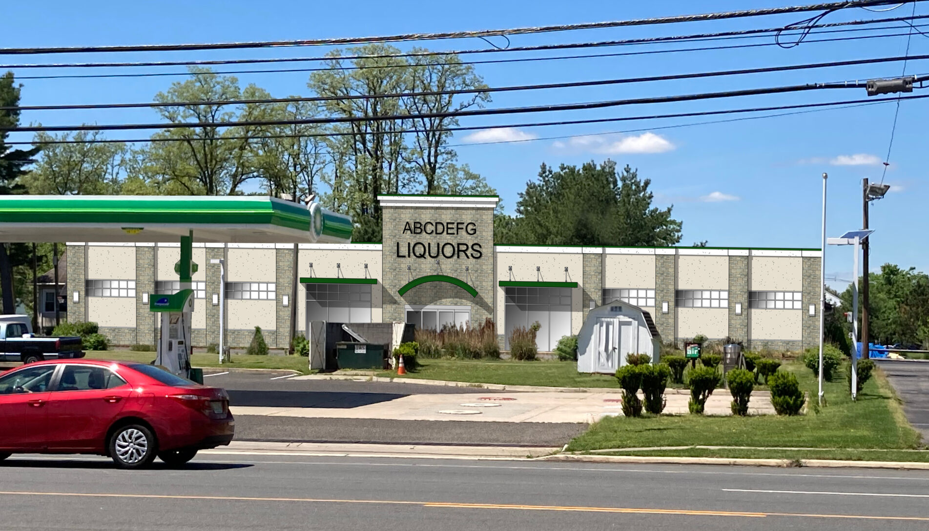 Vitarelli's and liquor store